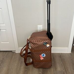 Harry Potter Carry-on Soft Side Wheeled Duffel Luggage, NWT - Rare